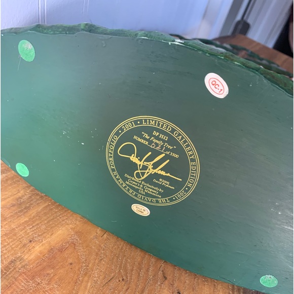 David Frykman "The Family Tree" LE 621/3500 Noah’s Ark Figurine 2001 - Picture 5 of 6